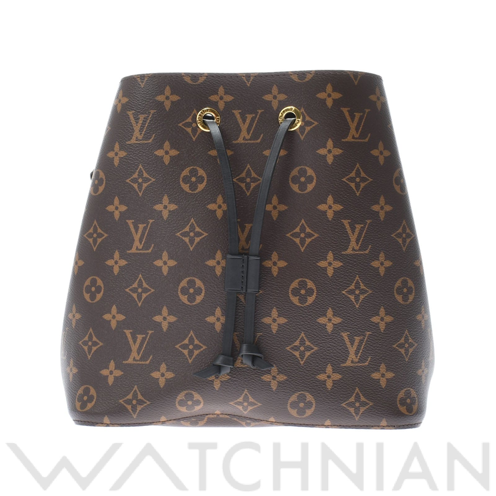 モノグラム ネオノエ ノワール M44020 モノグラムキャンバス LOUIS VUITTON ルイ ヴィトン レディース 【中古】