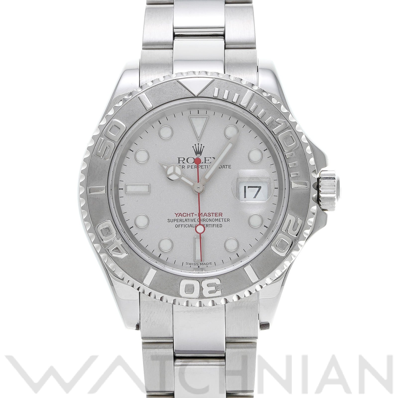 ロレックス / ROLEX ヨットマスター ロレジウム 16622 グレー メンズ 時計 【中古】【wristwatch】