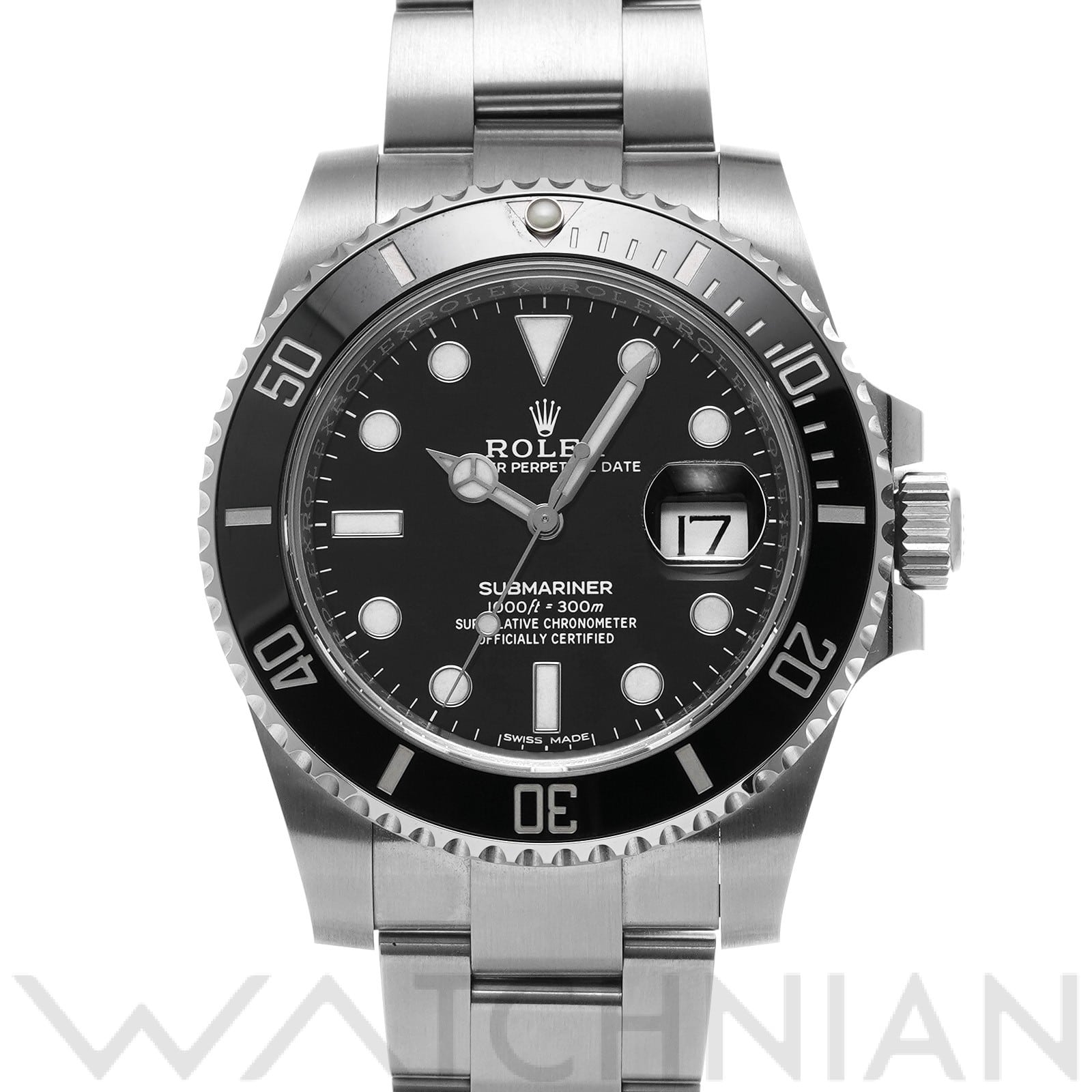 ロレックス サブマリーナ デイト 116610LN ブラック メンズ 時計 【中古】【wristwatch】