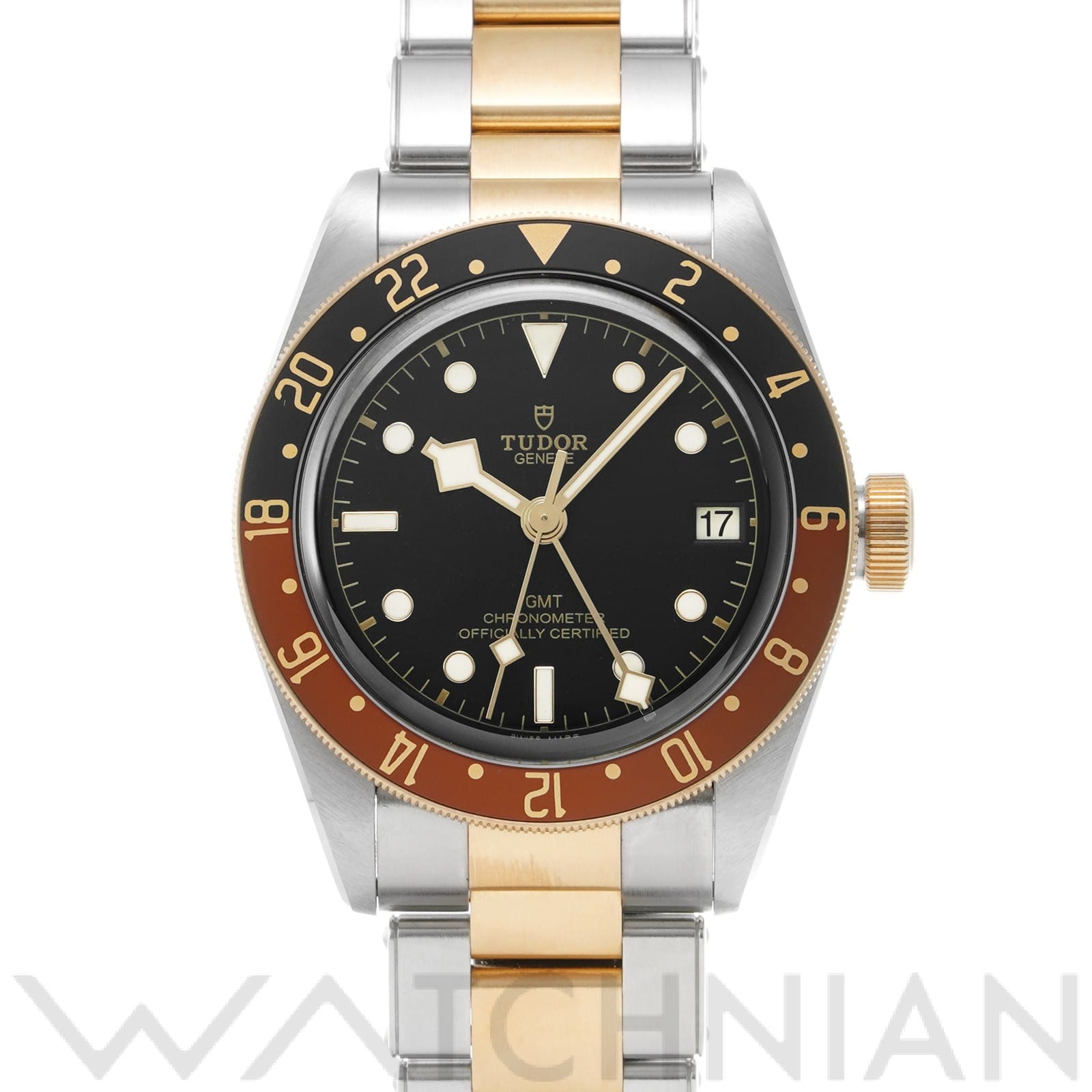 チューダー / チュードル / TUDOR ブラックベイ GMT S&G 79833MN ブラック メンズ 時計 【中古】【wristwatch】