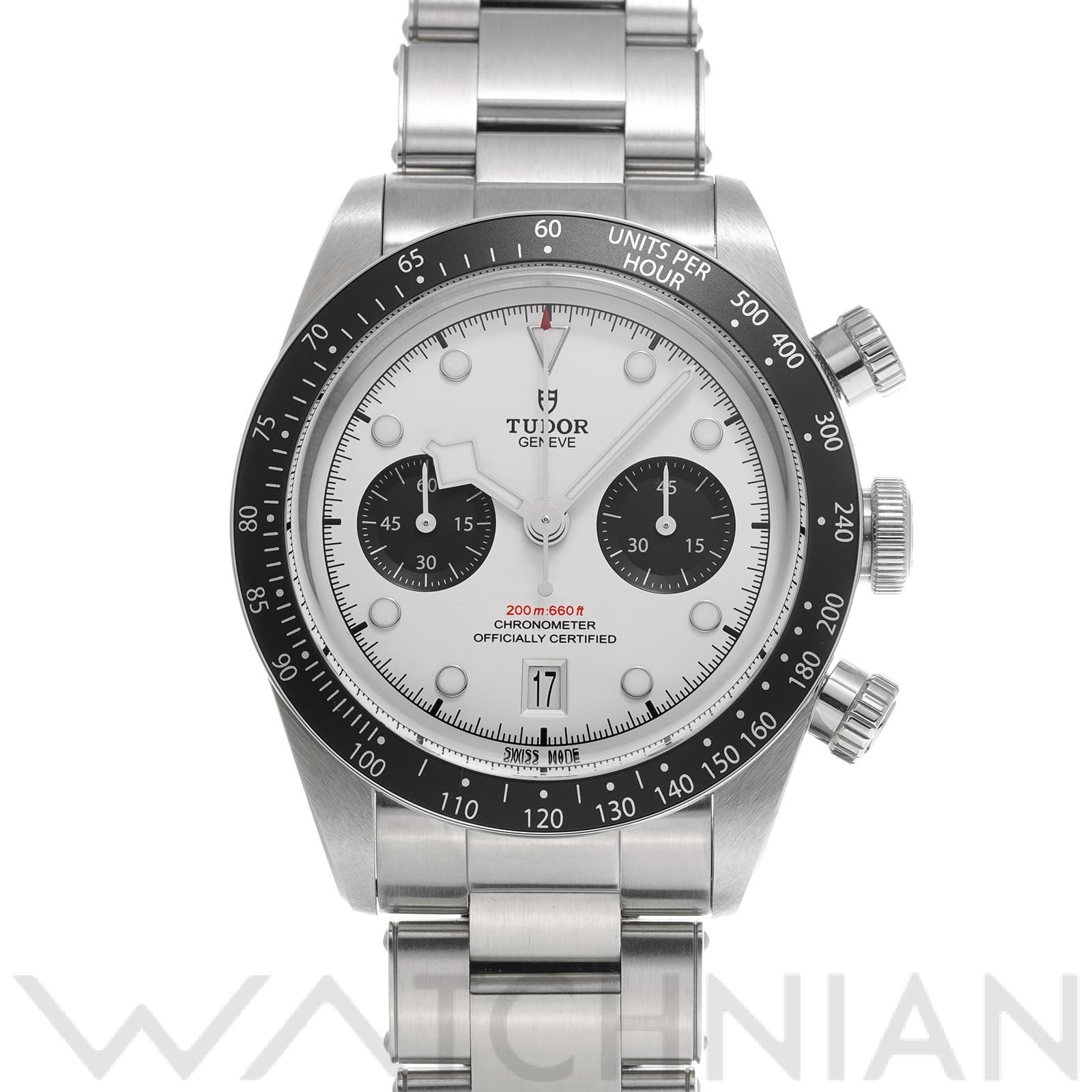 チューダー / チュードル / TUDOR ブラックベイ クロノ 79360N オパライン/ブラック メンズ 時計 【中古】【wristwatch】