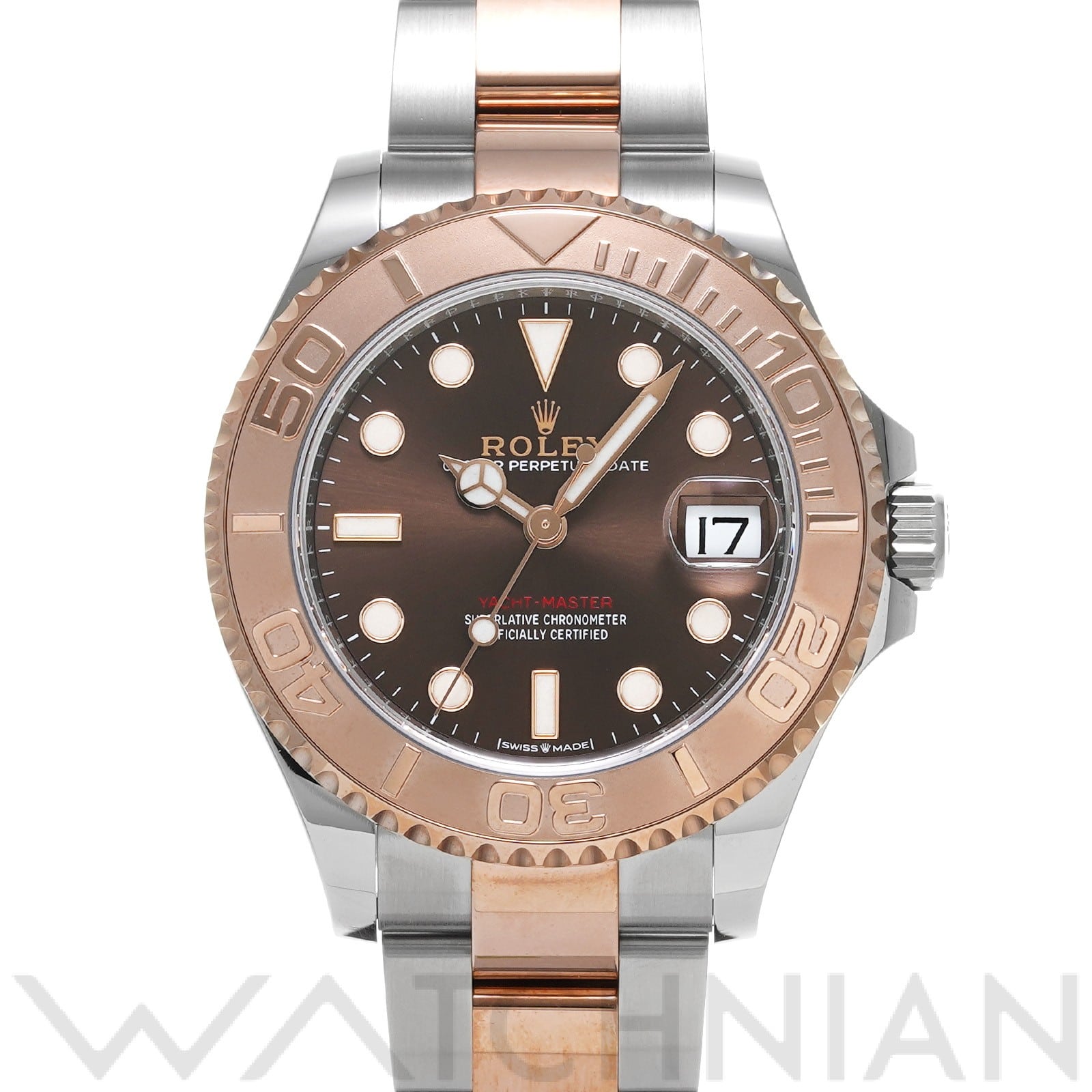 ヨットマスター 37 268621 ランダムシリアル チョコレート ロレックス ROLEX ユニセックス 【中古】