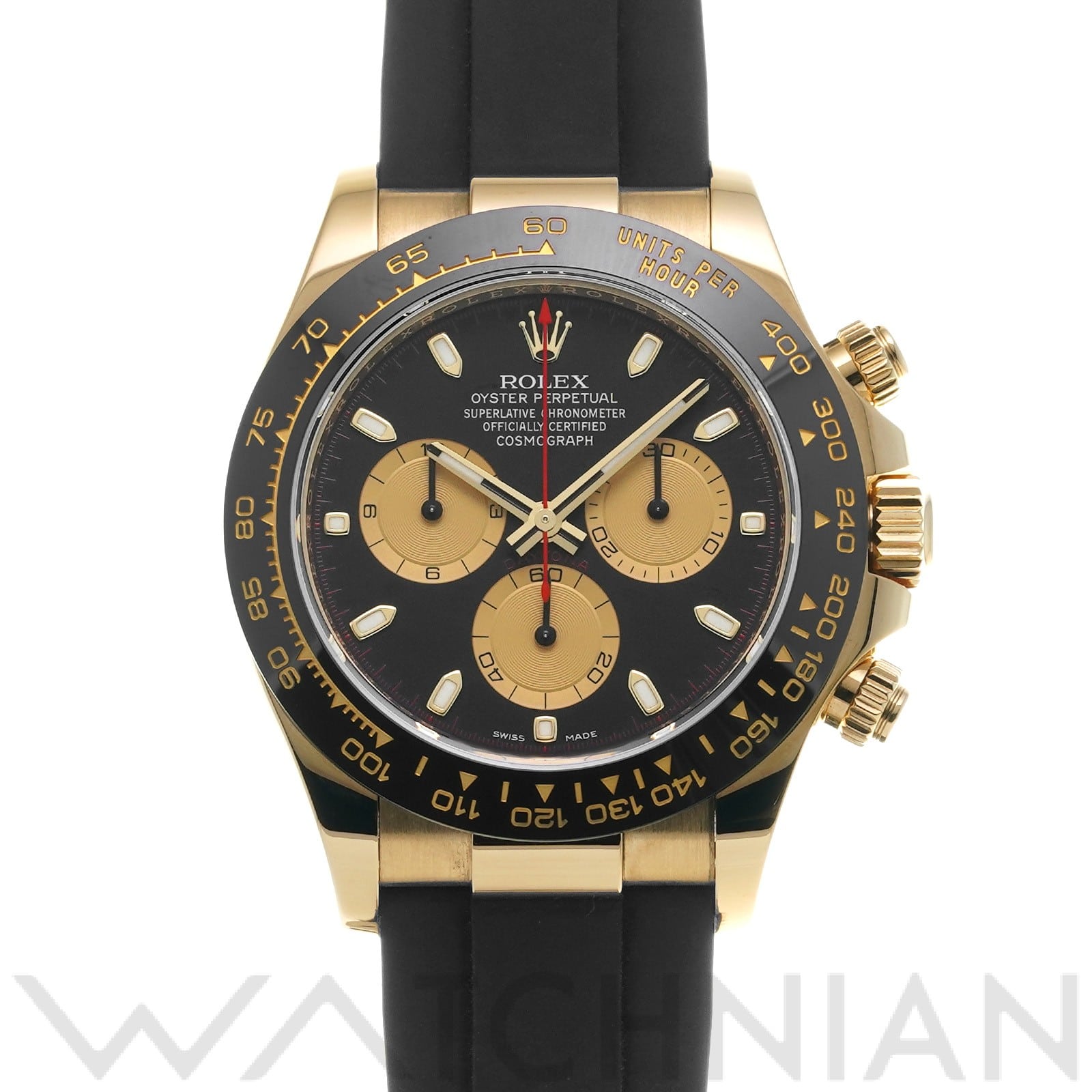 ロレックス コスモグラフ デイトナ 116518LN ブラック/シャンパン メンズ 時計 【中古】【wristwatch】