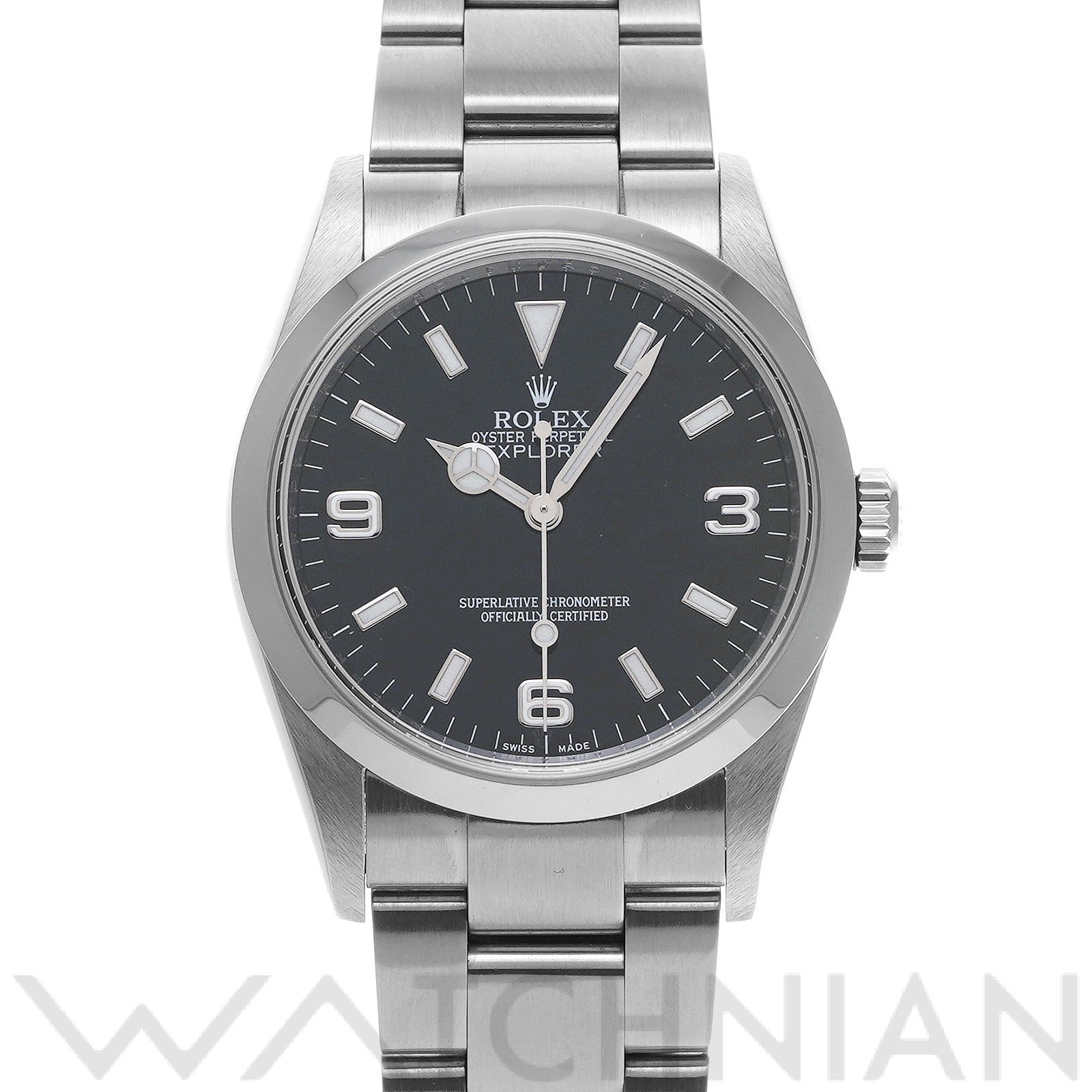 ロレックス エクスプローラー 114270 ブラック メンズ 時計 【中古】【wristwatch】