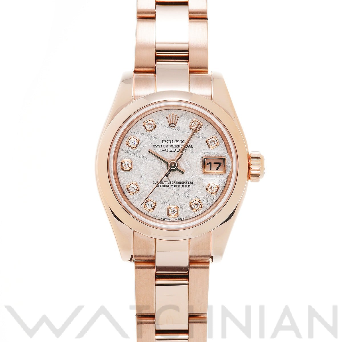 ロレックス レディ デイトジャスト 26 179165G メテオライト レディース 時計 【中古】【wristwatch】