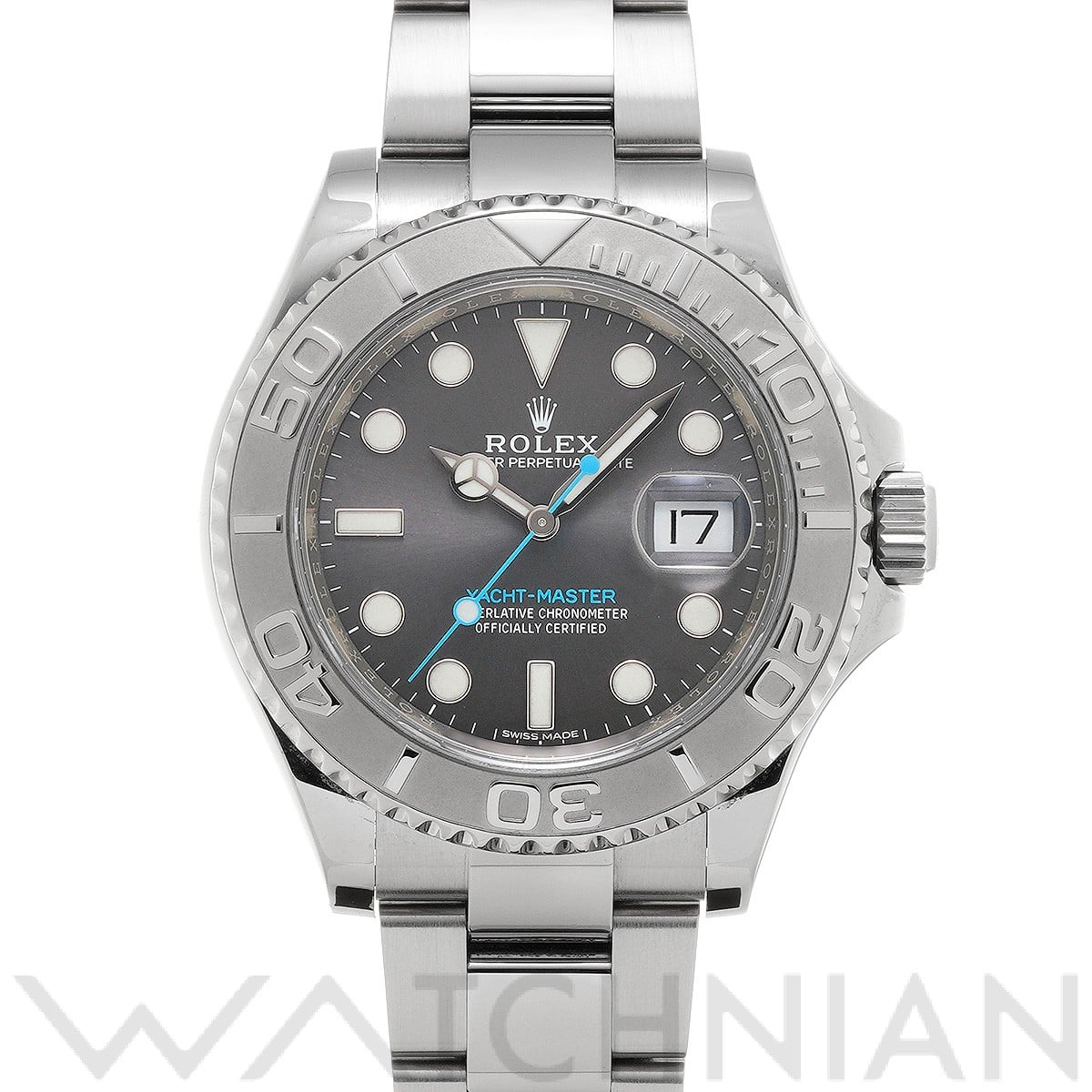 ヨットマスター 40 116622 ランダムシリアル ダークロジウム ロレックス ROLEX メンズ 【中古】