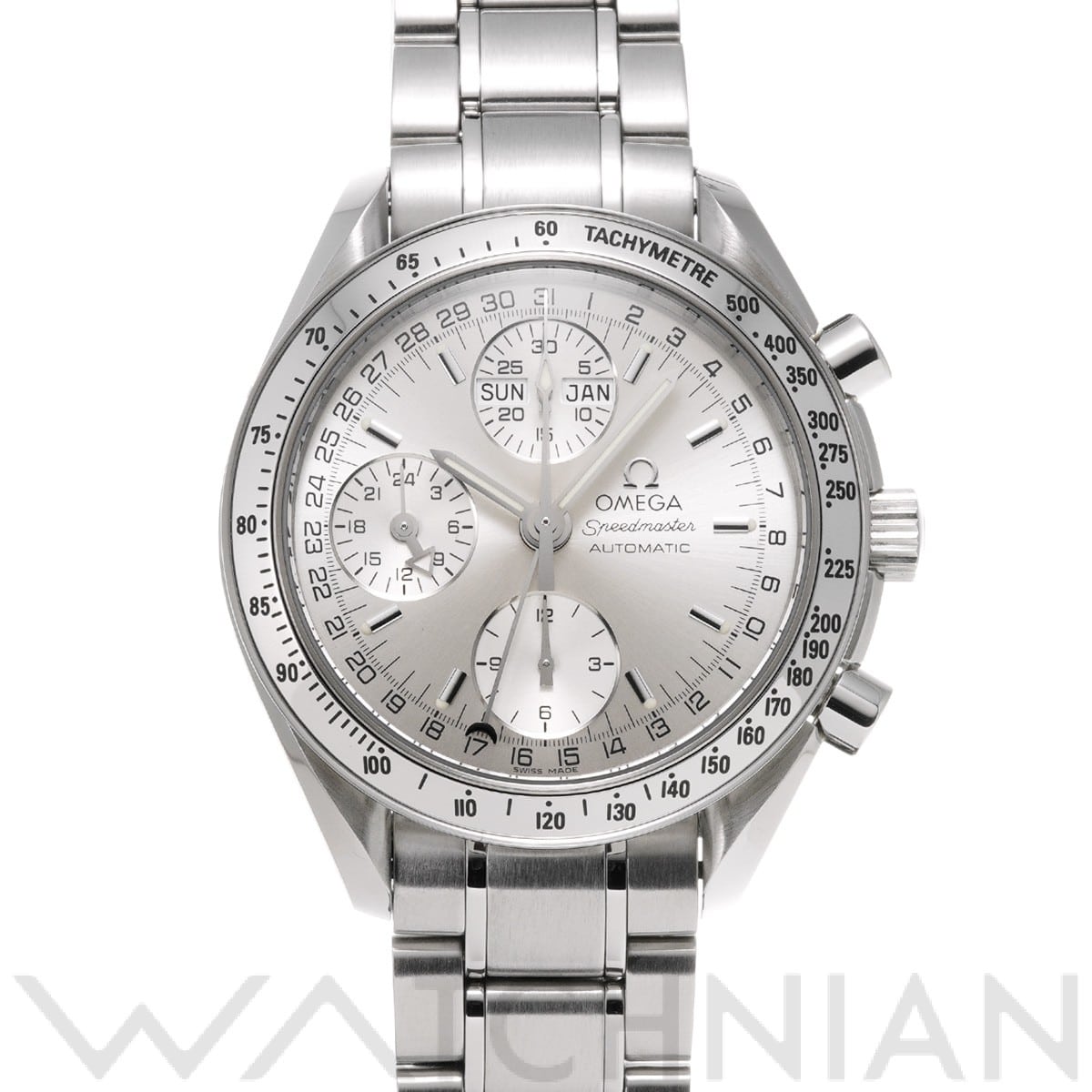 オメガ / OMEGA スピードマスター トリプルカレンダー 3523.30 シルバー メンズ 時計 【中古】【wristwatch】