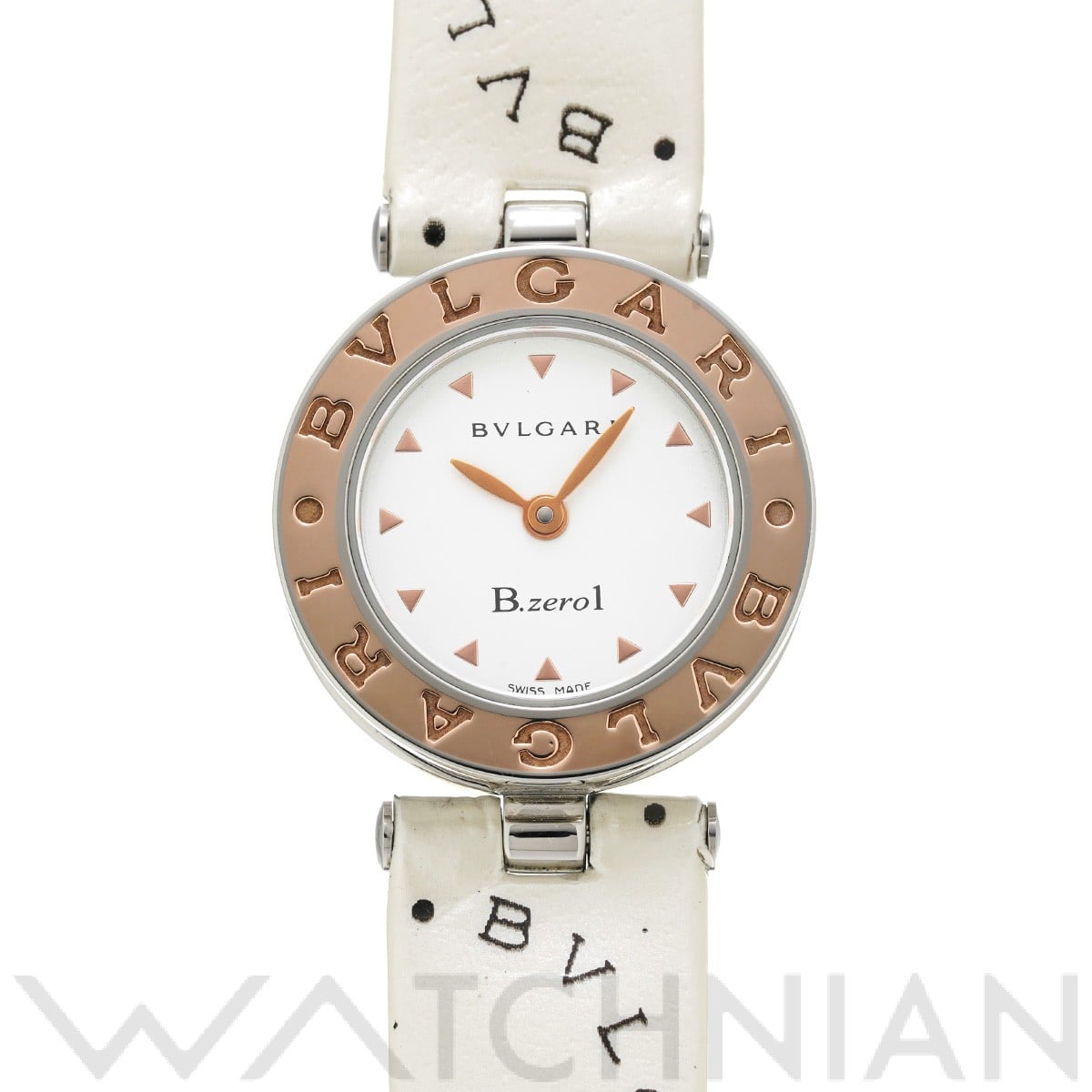 ビーゼロワン / B-ZERO1 BZ22WSPGSPG.S ホワイト ブルガリ BVLGARI レディース 【中古】