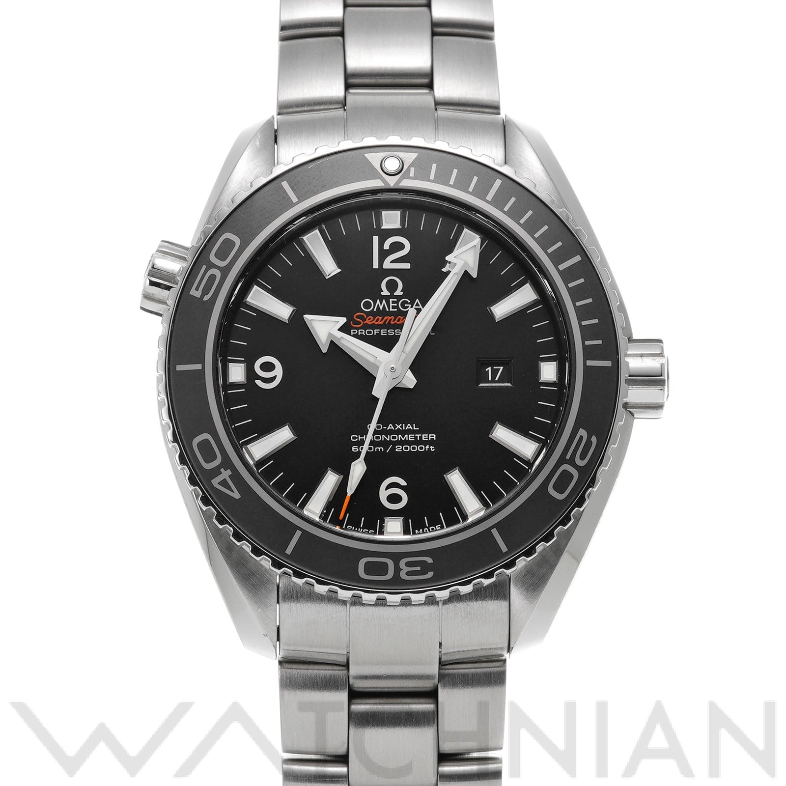 オメガ / OMEGA シーマスター プラネットオーシャン 600 コーアクシャル 232.30.38.20.01.001 ブラック ユニセックス 時計 【中古】【wristwatch】