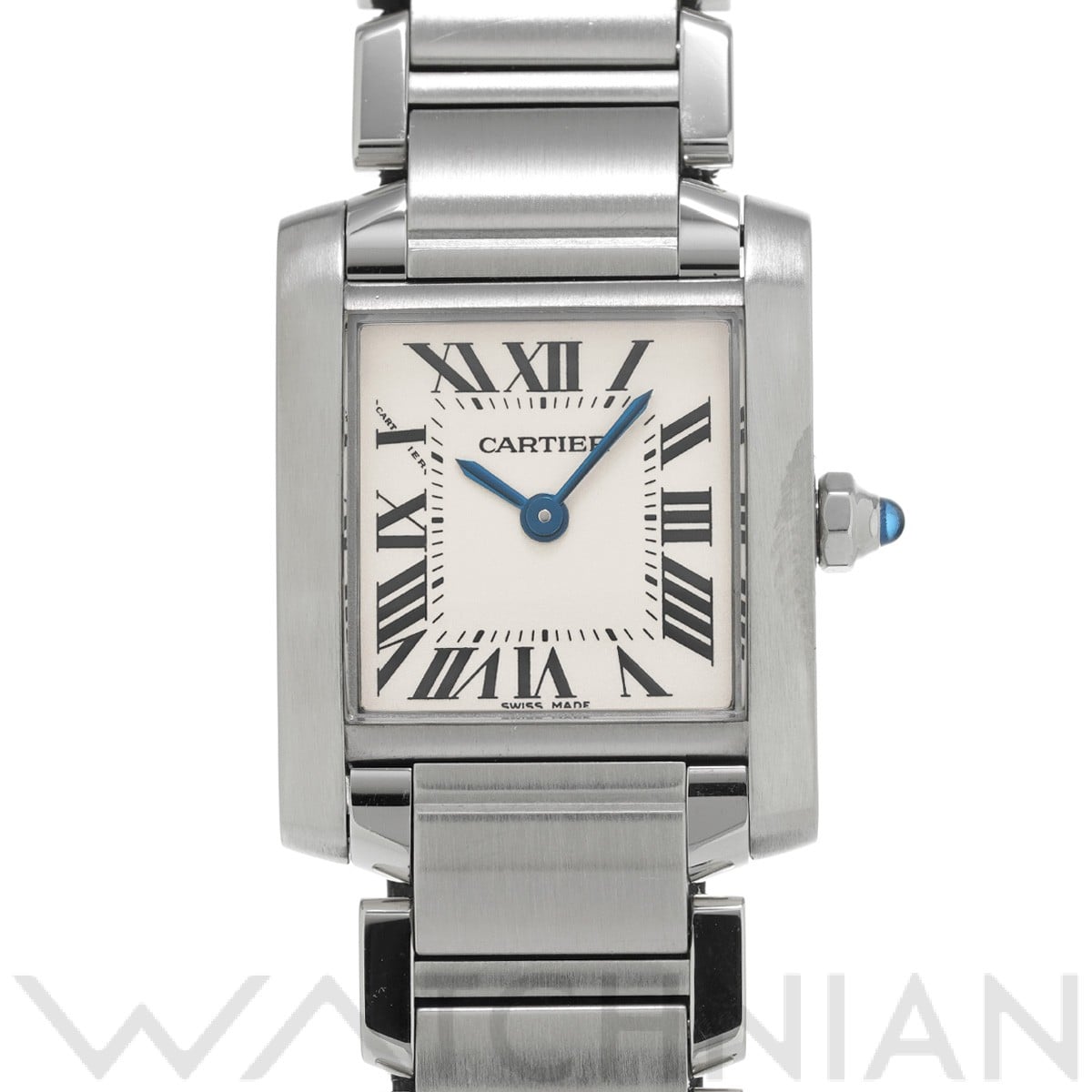 カルティエ / CARTIER タンク フランセーズ SM W51008Q3 シルバー レディース 時計 【中古】【wristwatch】