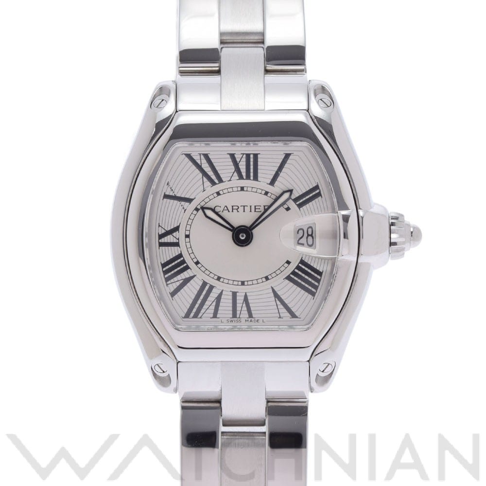 カルティエ / CARTIER ロードスター SM W62016V3 シルバー レディース 時計 【中古】【wristwatch】