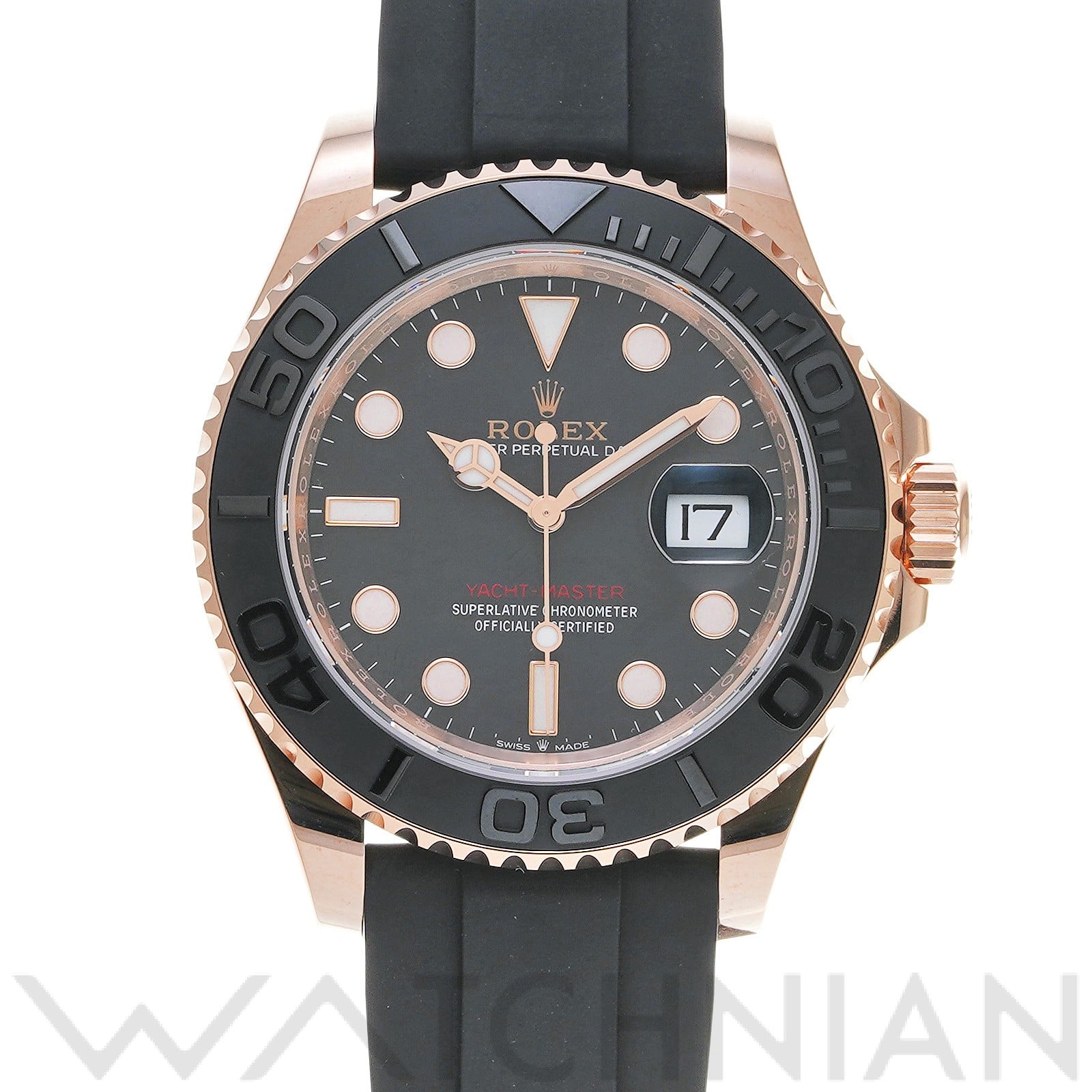 ヨットマスター 40 126655 ランダムシリアル インテンスブラック ロレックス ROLEX メンズ 【中古】