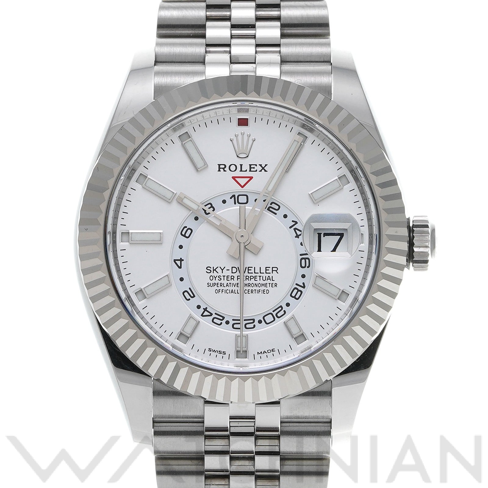 ロレックス / ROLEX スカイドゥエラー 326934 ホワイト メンズ 時計 【中古】【wristwatch】