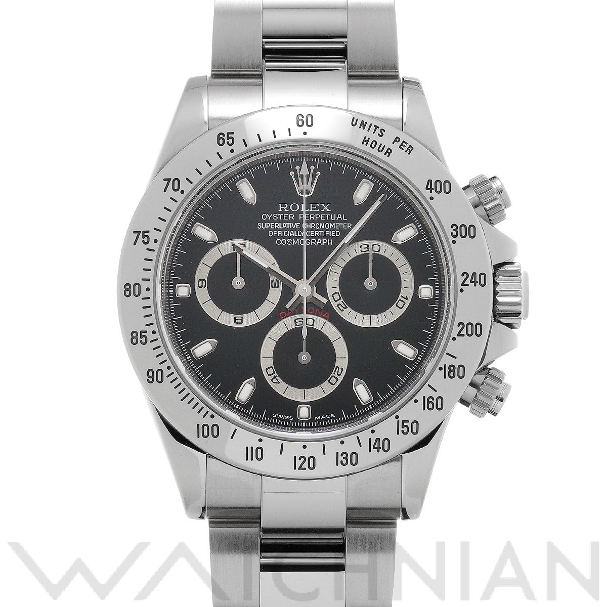 ロレックス コスモグラフ デイトナ 116520 ブラック メンズ 時計 【中古】【wristwatch】