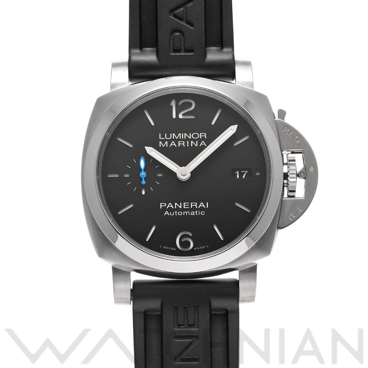 ルミノールマリーナ 1950 3デイズ アッチャイオ PAM01392 X番(2021年頃製造) ブラック パネライ OFFICINE PANERAI メンズ 【中古】