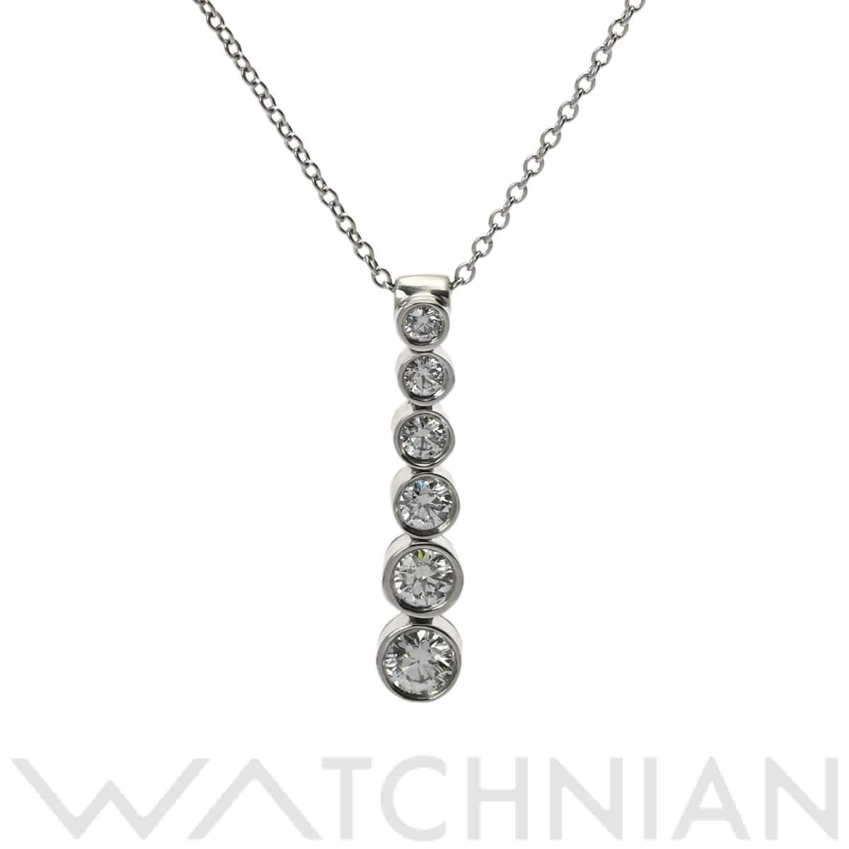 ティファニー ジャズ ネックレス シルバー Pt950プラチナ レディース ジュエリー 【中古】【jewelry】