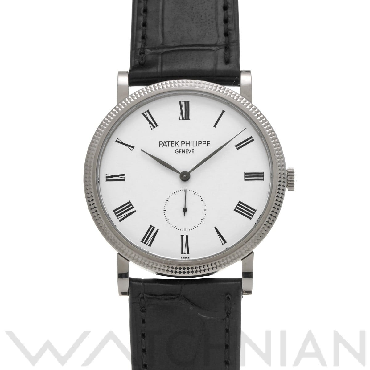 カラトラバ 5119G-001 ホワイト パテック フィリップ PATEK PHILIPPE メンズ 【中古】
