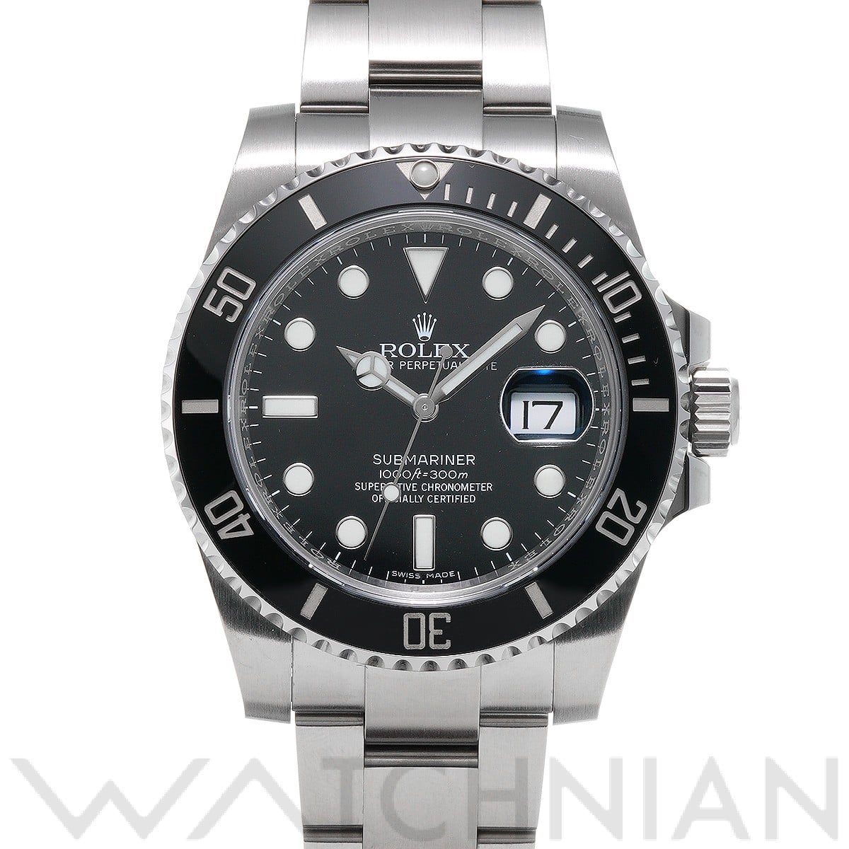 ロレックス サブマリーナ デイト 116610LN ブラック メンズ 時計 【中古】【wristwatch】