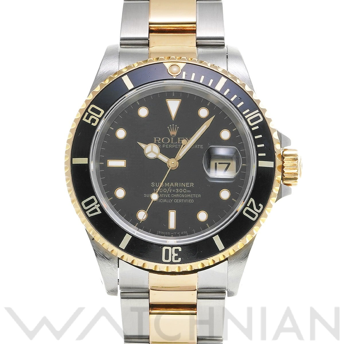 ロレックス / ROLEX サブマリーナ デイト 16613 ブラック メンズ 時計 【中古】【wristwatch】