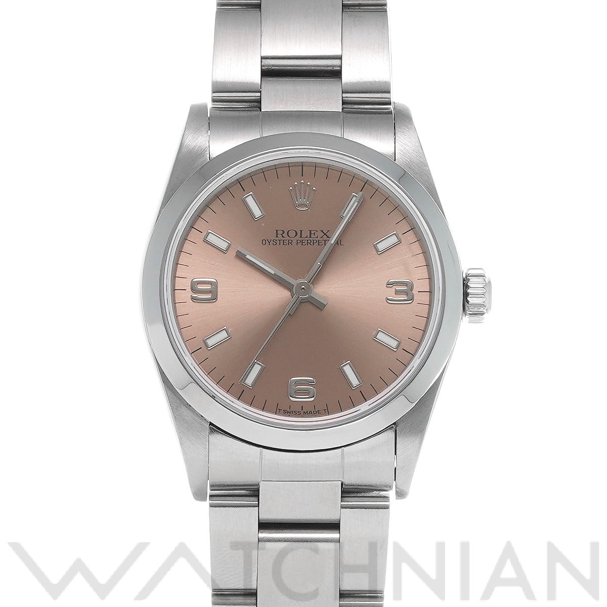 オイスターパーペチュアル 67480 U番(1998年頃製造) ピンク ロレックス ROLEX ユニセックス 【中古】