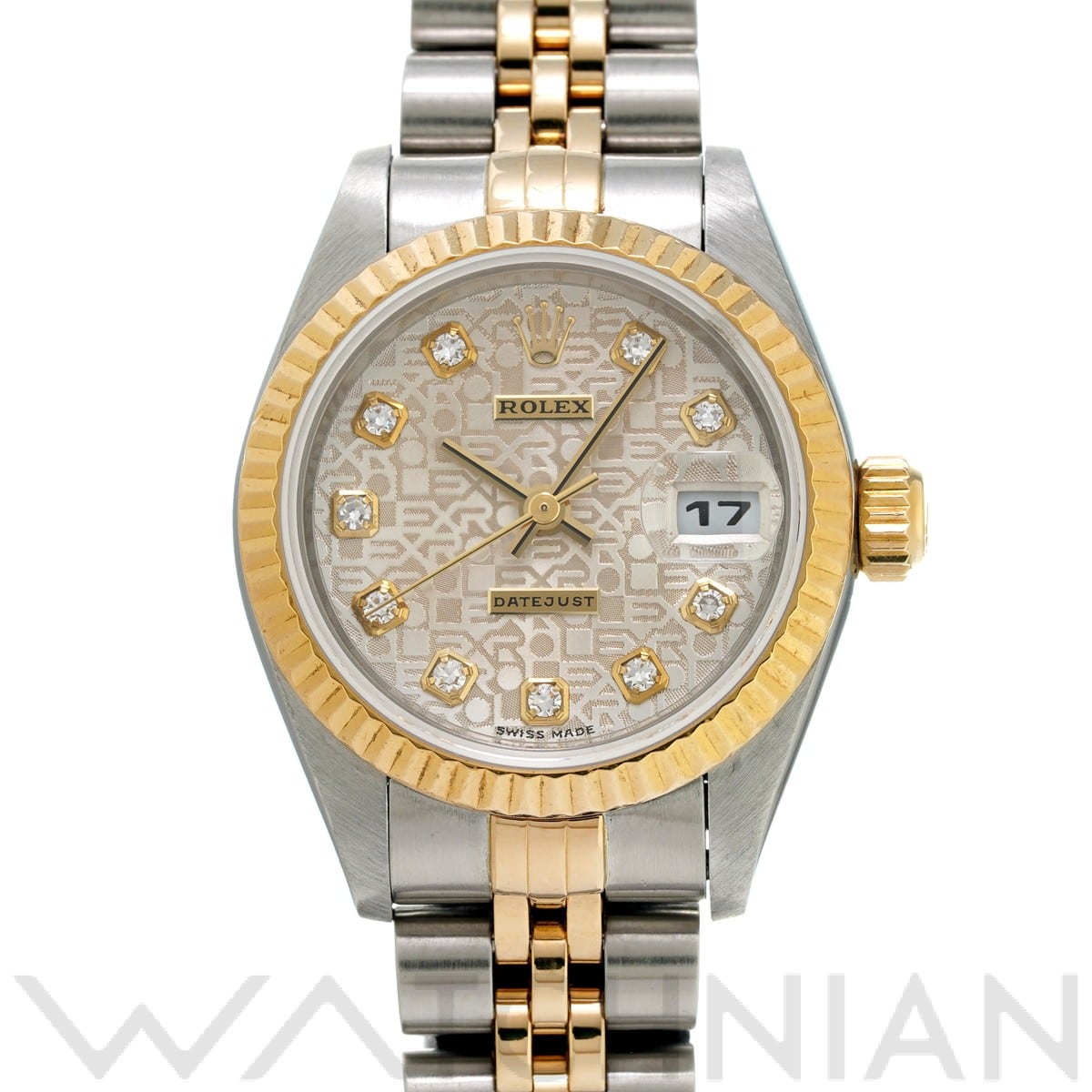 ロレックス デイトジャスト 79173G シルバーコンピュータ/ダイヤモンド レディース 時計 【中古】【wristwatch】