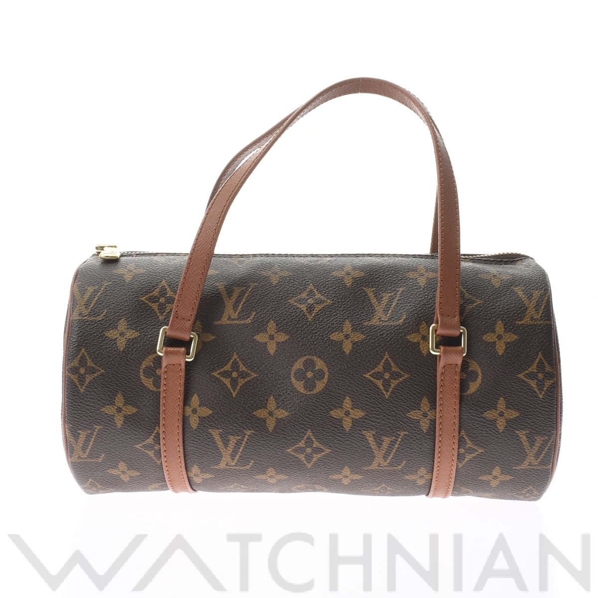 モノグラム パピヨン26 ブラウン M51366 モノグラムキャンバス/ピグスキン LOUIS VUITTON ルイ ヴィトン レディース 【中古】