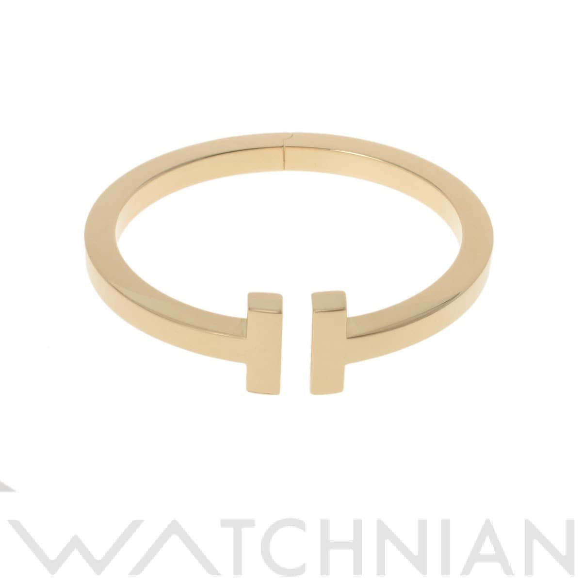 ティファニー Tスクエアバングル ゴールド K18イエローゴールド YG レディース ジュエリー 【中古】【jewelry】