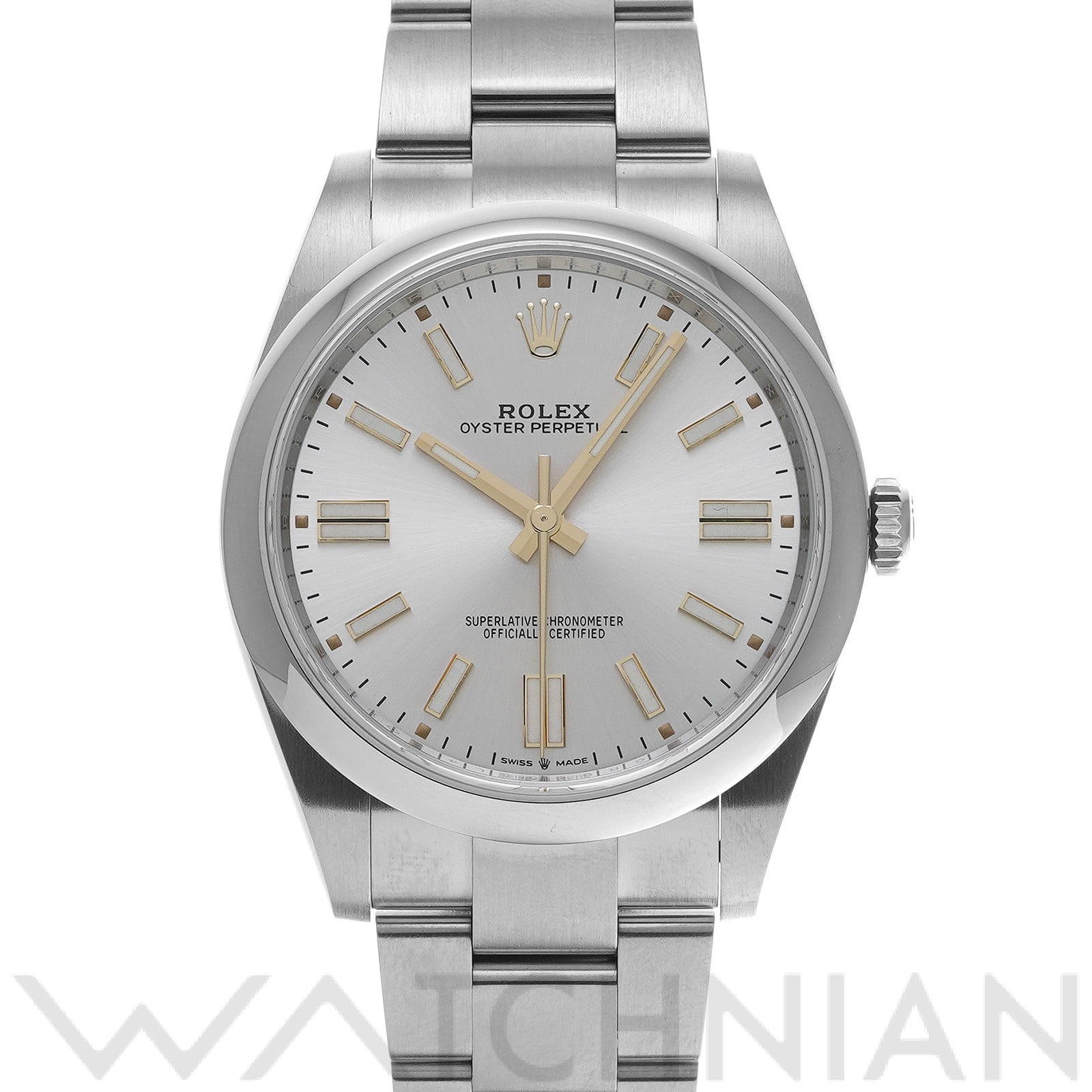 ロレックス オイスターパーペチュアル 41 124300 シルバー メンズ 時計 【新品】【wristwatch】