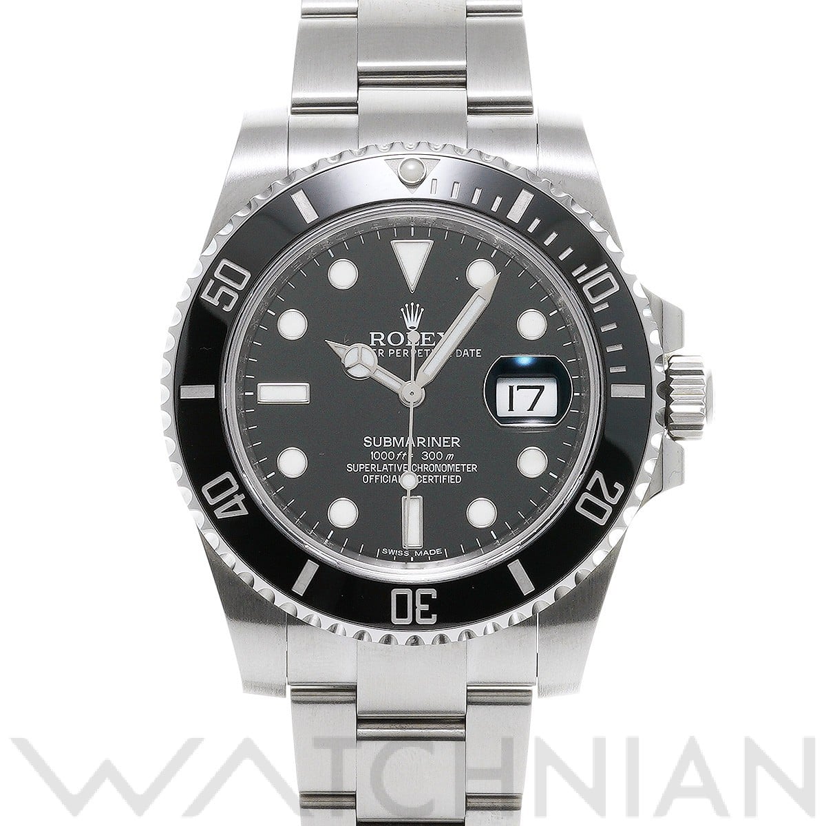 ロレックス サブマリーナ デイト 116610LN ブラック メンズ 時計 【中古】【wristwatch】