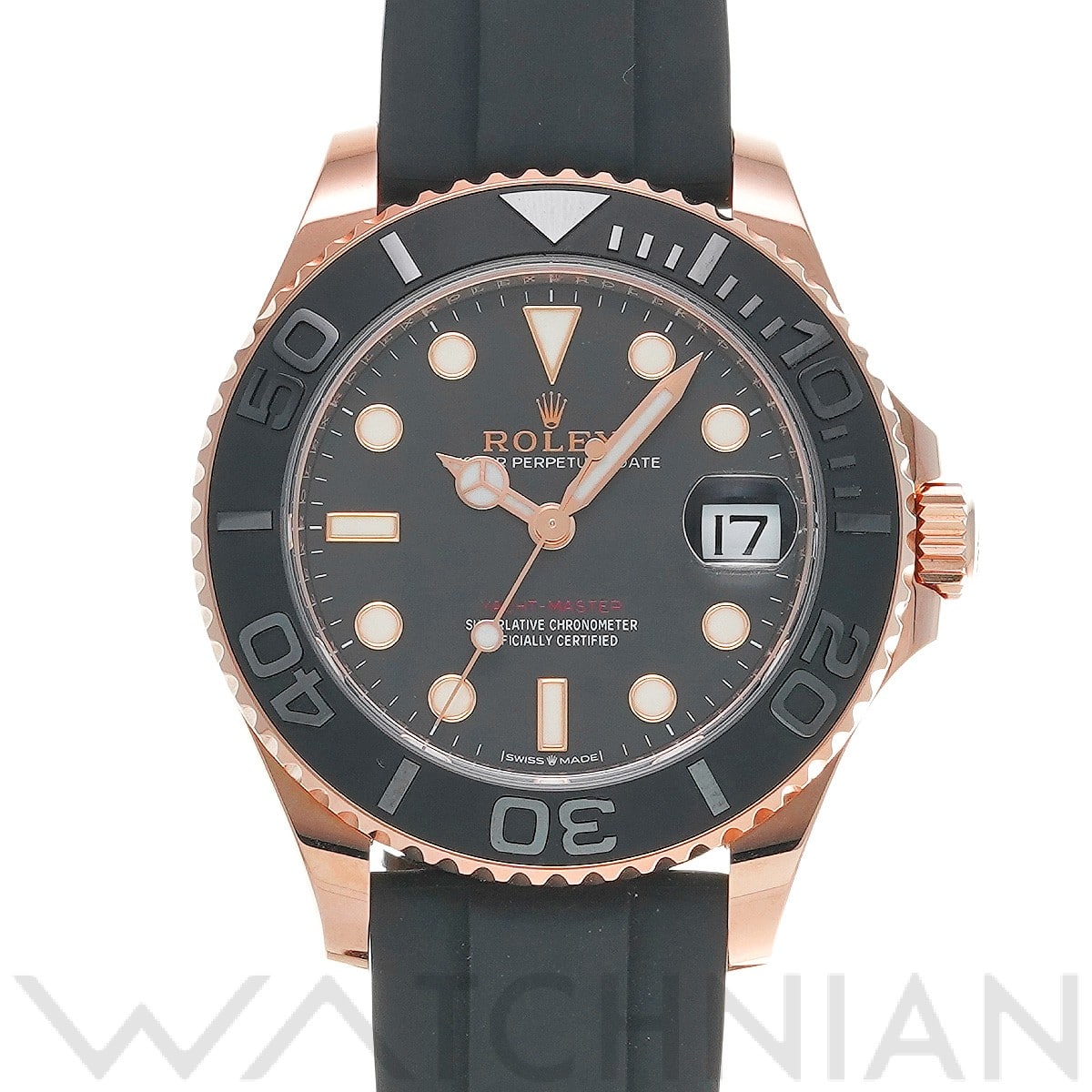 ロレックス / ROLEX ヨットマスター 37 268655 ブラック ユニセックス 時計 【中古】【wristwatch】