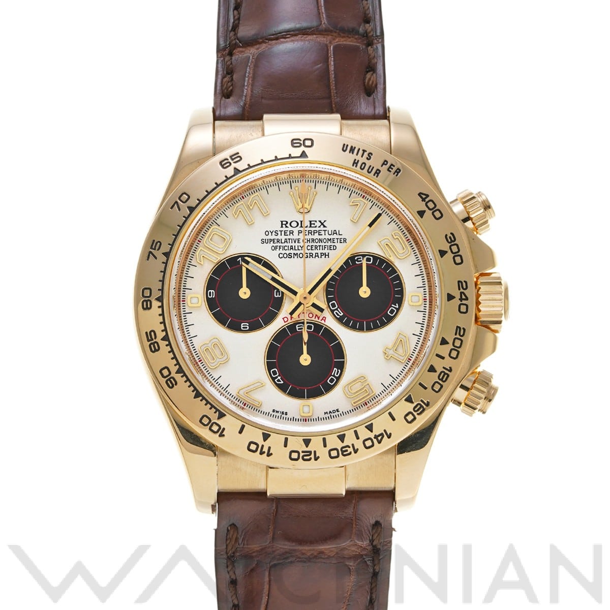 ロレックス コスモグラフ デイトナ 116518 ホワイト/ブラック メンズ 時計 【中古】【wristwatch】