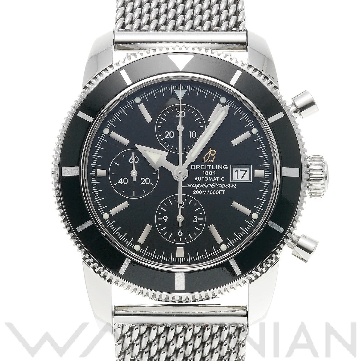 ブライトリング / BREITLING スーパーオーシャン ヘリテージ クロノグラフ 46 A272B08OCA ブラック メンズ 時計 【中古】【wristwatch】