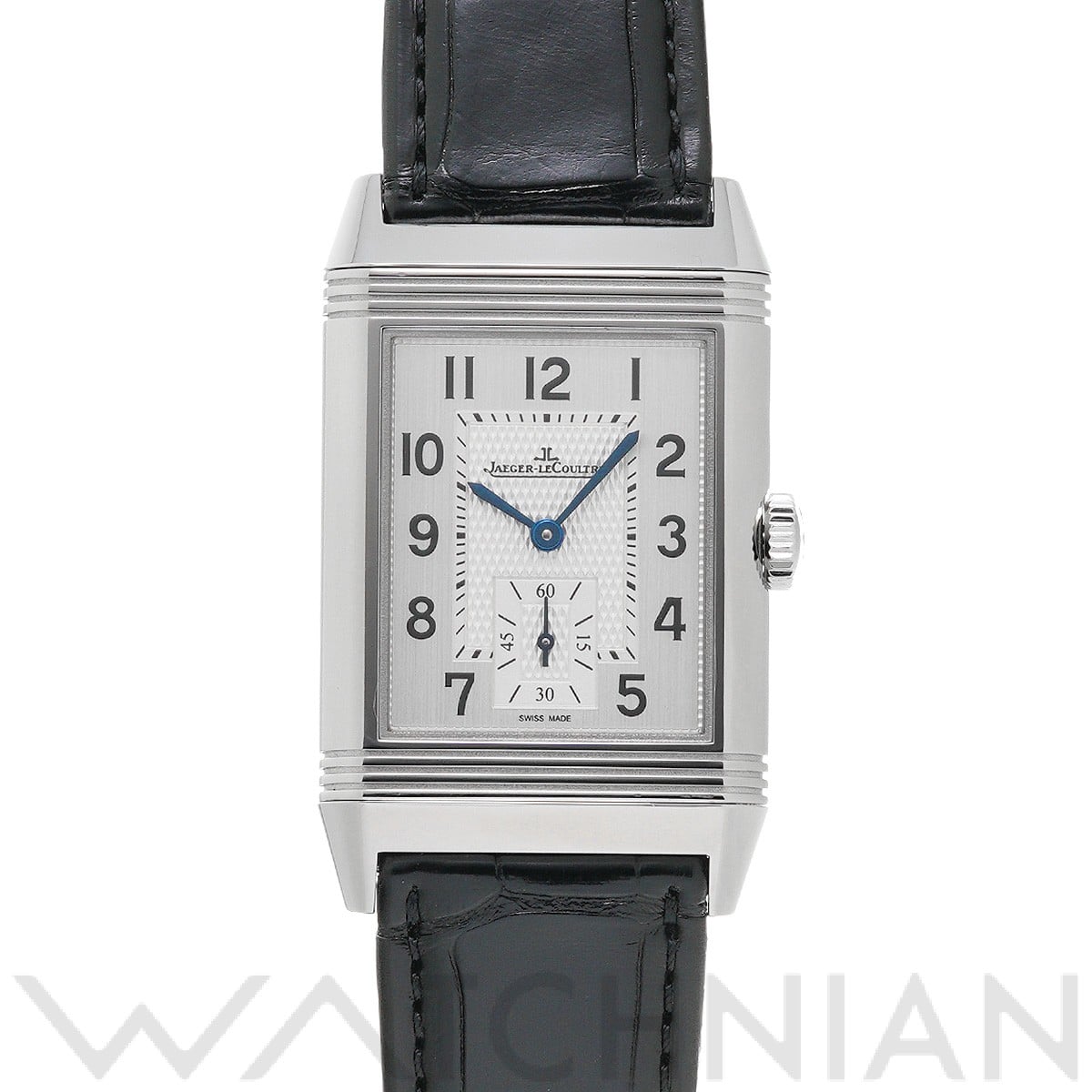レベルソ クラシック ラージ スモールセコンド Q3858520 シルバー ジャガー ルクルト JAEGER-LECOULTRE メンズ 【中古】