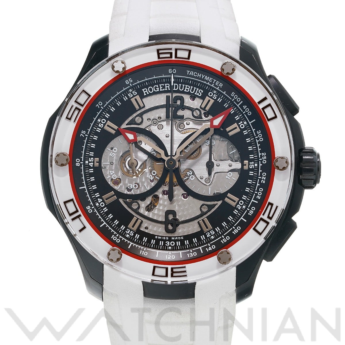 パルジョン クロノグラフ DBPU0012 スケルトン ロジェ デュブイ ROGER DUBUIS メンズ 【中古】