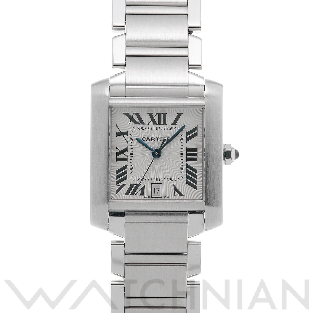 カルティエ / CARTIER タンク フランセーズ LM W51002Q3 シルバー メンズ 時計 【中古】【wristwatch】