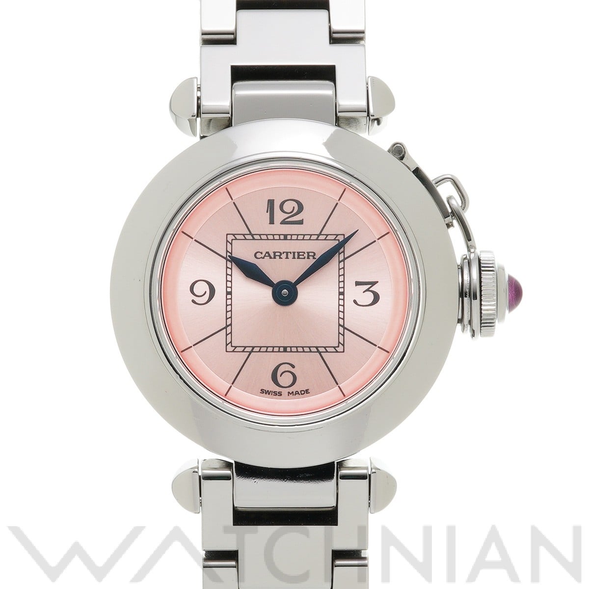 カルティエ / CARTIER ミスパシャ W3140008 ピンク レディース 時計 【中古】【wristwatch】