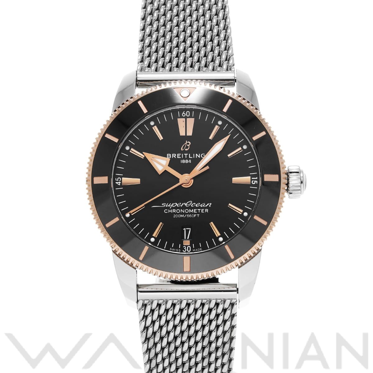 ブライトリング / BREITLING スーパーオーシャン ヘリテージ II B20 44 UB2030121B1A1 ブラック メンズ 時計 【中古】【wristwatch】