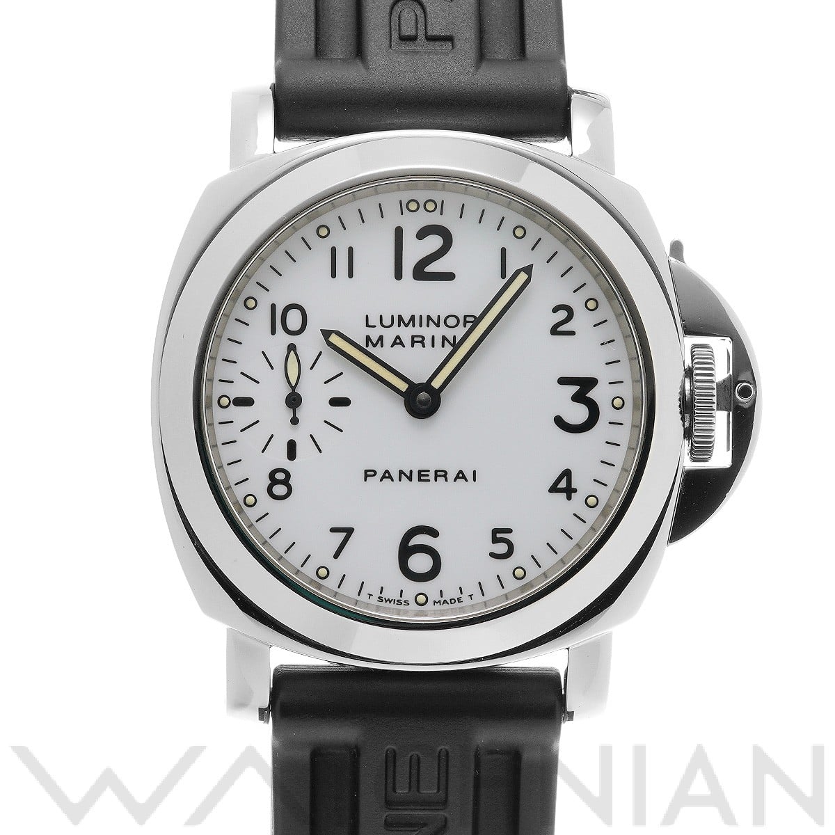 パネライ / PANERAI ルミノールマリーナ PAM00003 ホワイト メンズ 時計 【中古】【wristwatch】