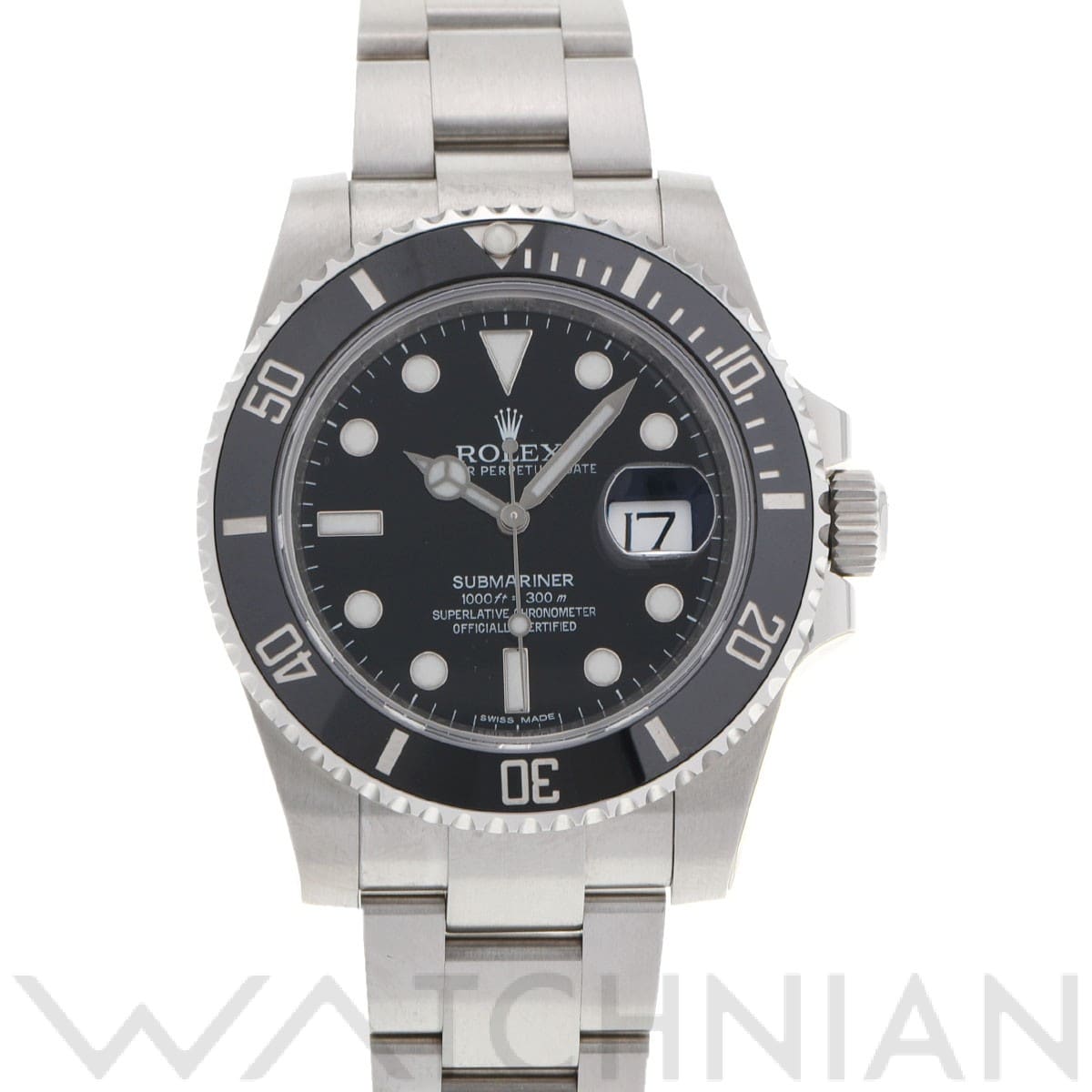 ロレックス サブマリーナ デイト 116610LN ブラック メンズ 時計 【中古】【wristwatch】