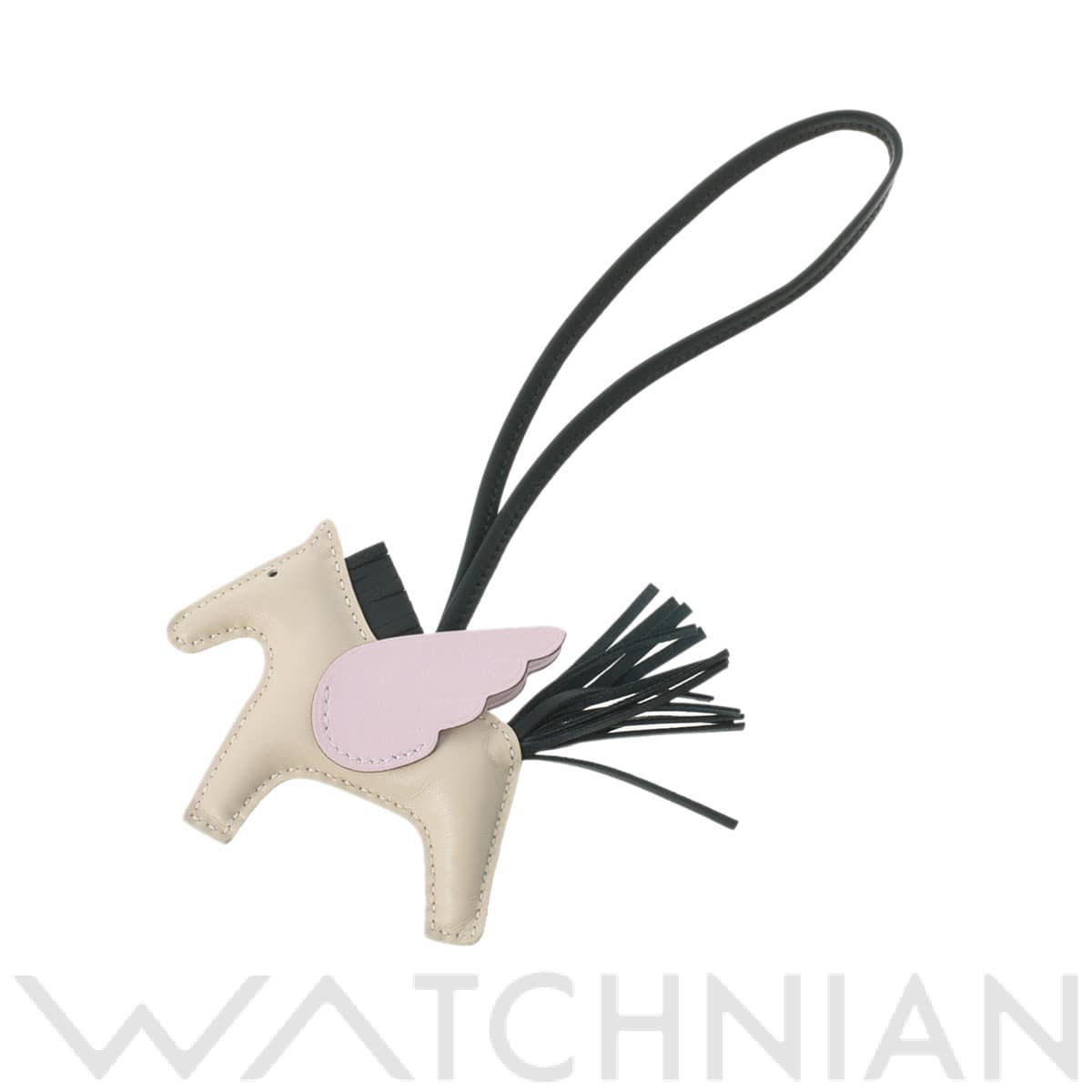 ロデオPM ペガサス バッグチャーム クレ/モーヴペール/ヴェールシプレ アニョーミロ HERMES エルメス ユニセックス 【新品】