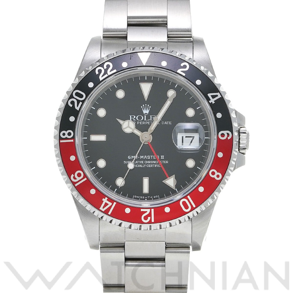 ロレックス GMTマスターII 16710 ブラック メンズ 時計 【中古】【wristwatch】