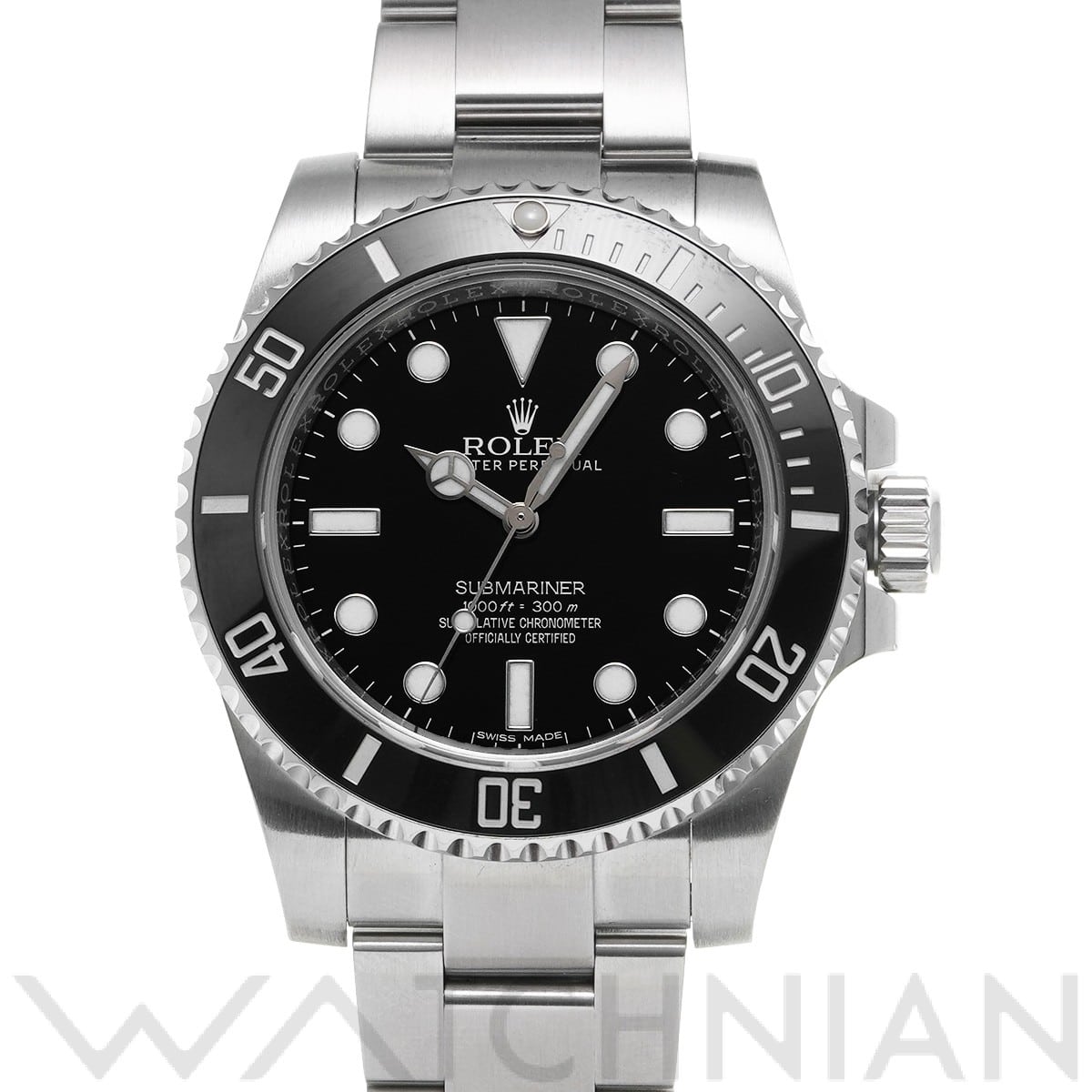 ロレックス サブマリーナ 114060 ブラック メンズ 時計 【中古】【wristwatch】