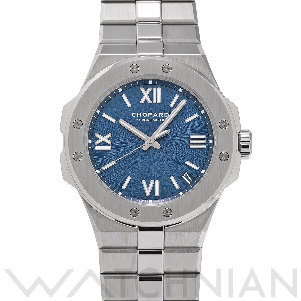 ショパール アルパイン イーグル ラージ 298600-3001 ブルー メンズ 時計 【中古】【wristwatch】