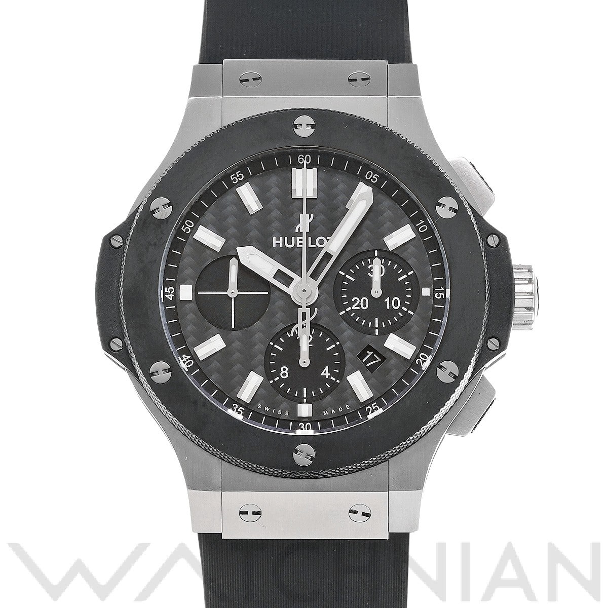 ビッグバン スチール セラミック 301.SM.1770.RX ブラックカーボン ウブロ HUBLOT メンズ 【中古】