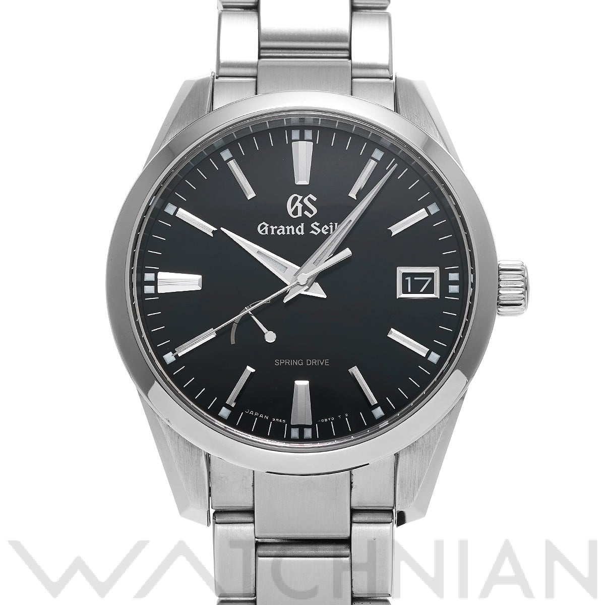 グランドセイコー / Grand Seiko ヘリテージコレクション スプリングドライブ SBGA301 ブラック メンズ 時計 【中古】【wristwatch】
