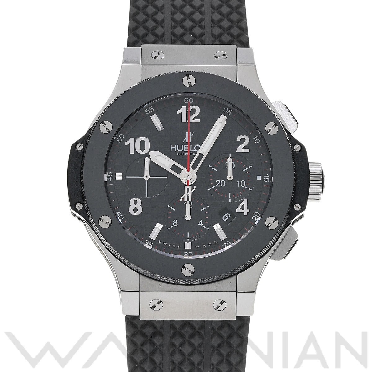ビッグバン スチール セラミック 301.SB.131.RX ブラックカーボン ウブロ HUBLOT メンズ 【中古】