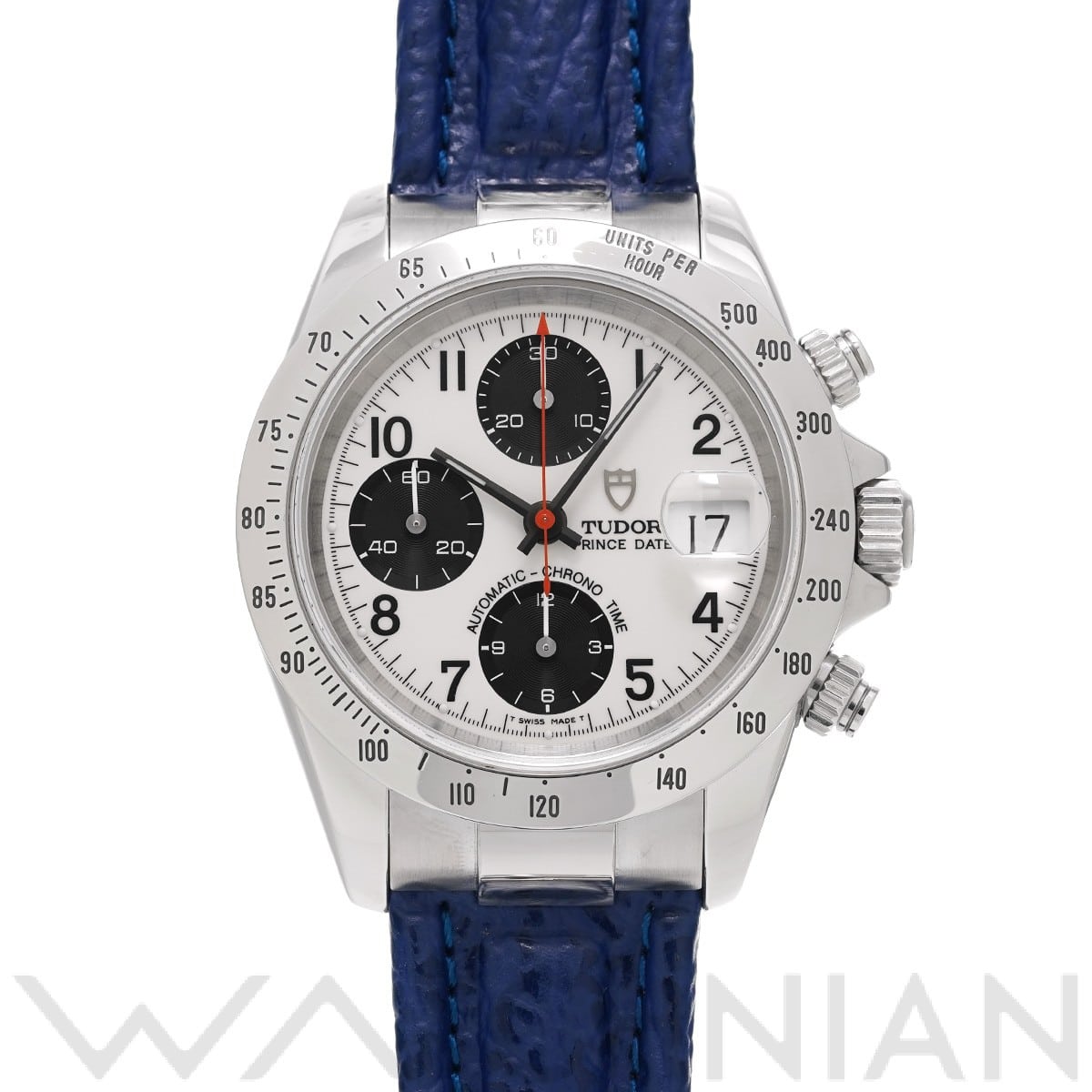 クロノタイム タイガー 79280P ホワイト/ブラック チューダー / チュードル TUDOR メンズ 【中古】