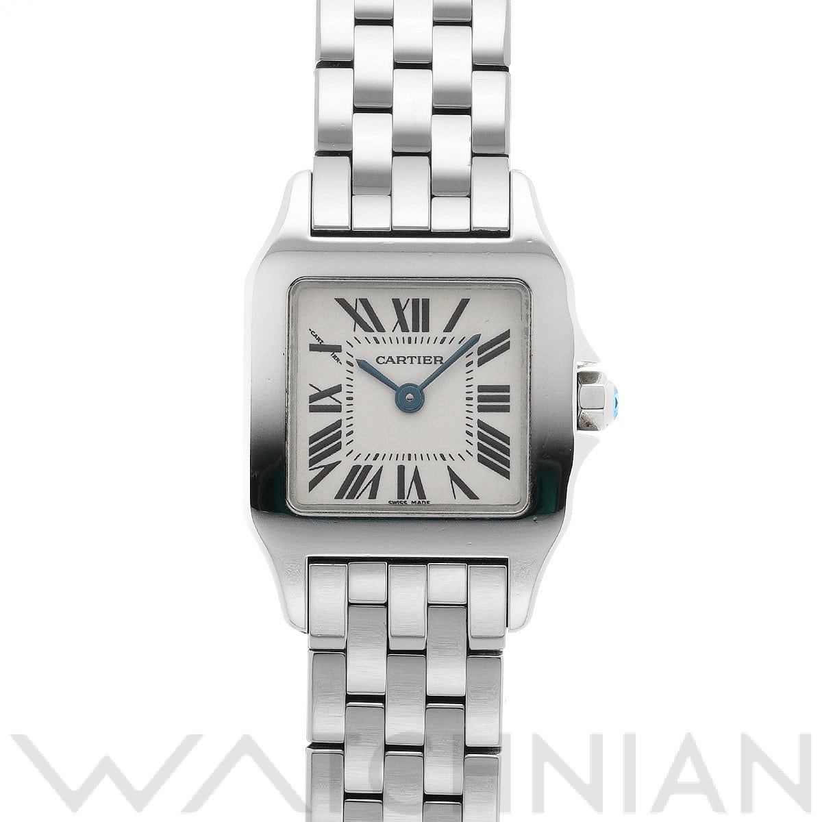 カルティエ / CARTIER サントス ドゥモワゼル SM W25064Z5 シルバー レディース 時計 【中古】【wristwatch】