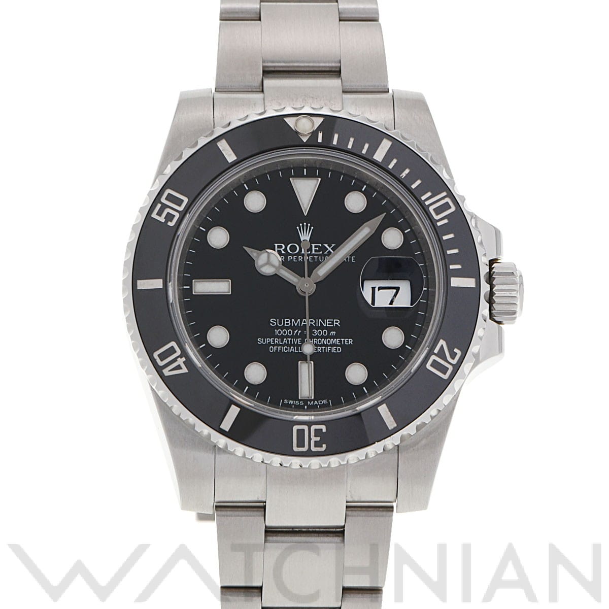 ロレックス サブマリーナ デイト 116610LN ブラック メンズ 時計 【中古】【wristwatch】