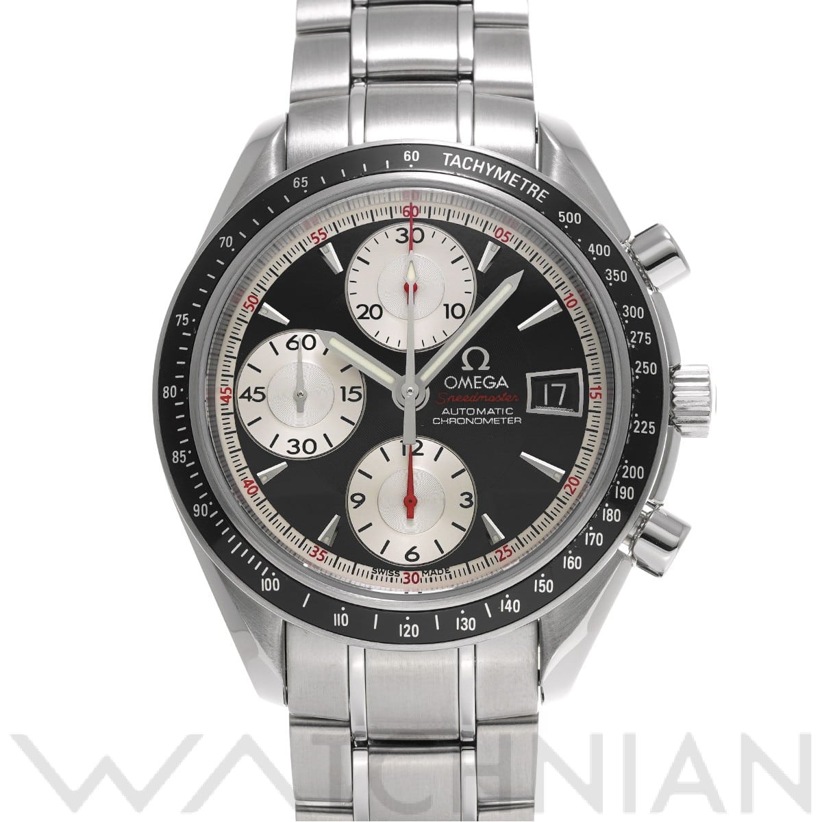 オメガ / OMEGA スピードマスター デイト 3210.51 ブラック/シルバー メンズ 時計 【中古】【wristwatch】